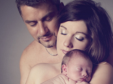 Photo famille Photo de couple en harmonie avec bébé