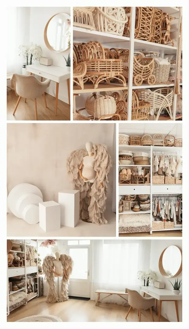 View of the photo studio in Orléans, France