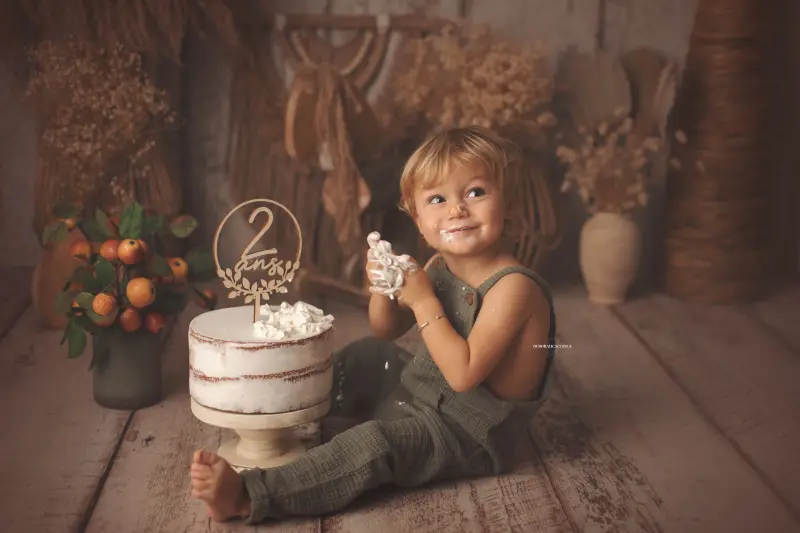 birthday portrait in Orléans, France - celebration portrait, wide natural composition, soft colors