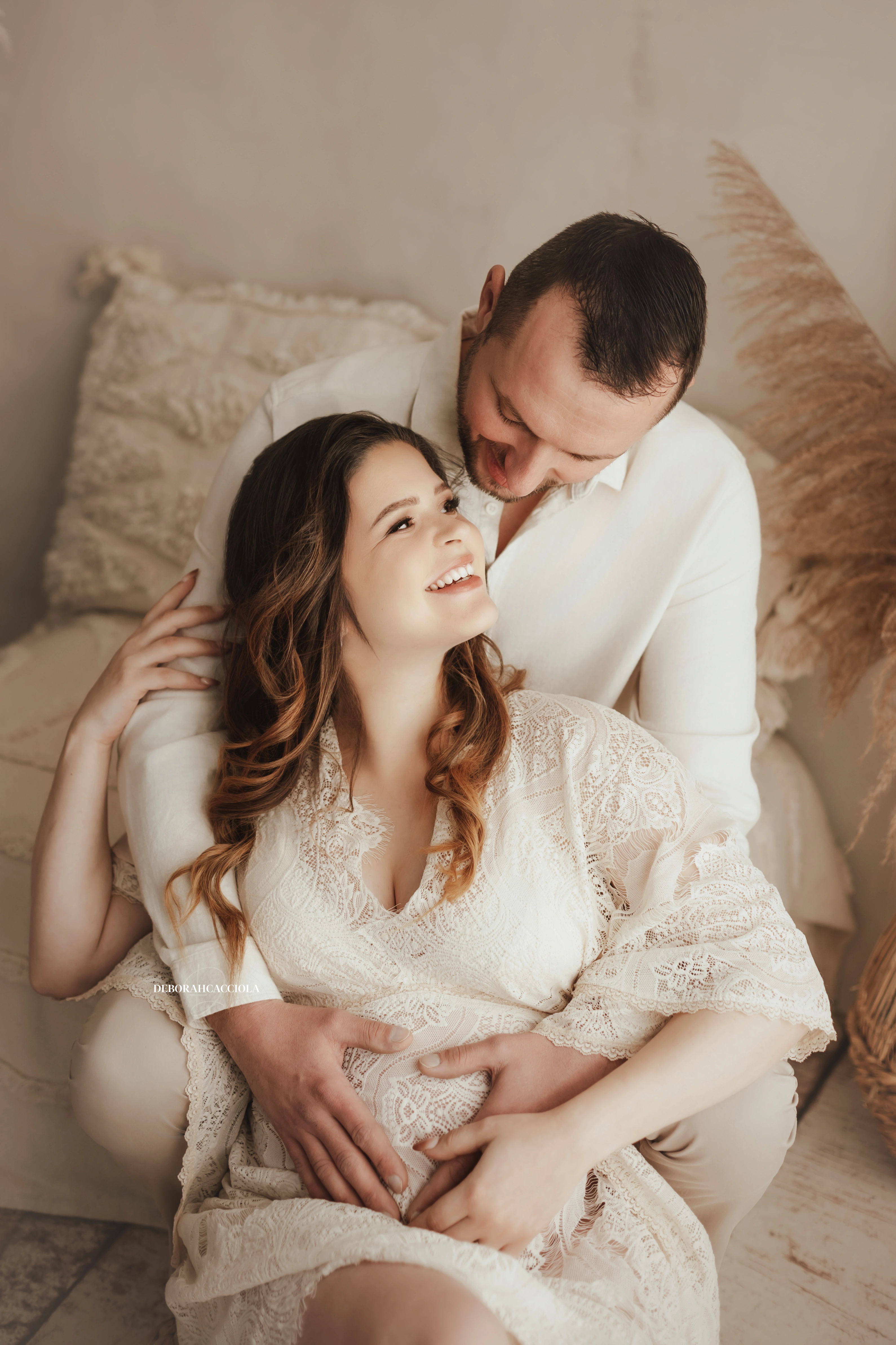 bohemian photo studio Orléans, France: elegant bohemian-style scene, elegant close composition, soft colors