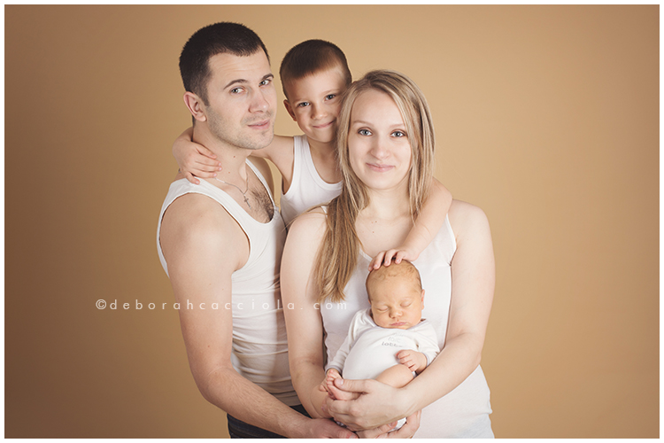 Family photo in Orléans, France