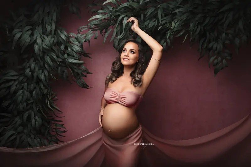 pregnancy scene Orléans, France, pregnancy moment, wide natural composition, natural colors