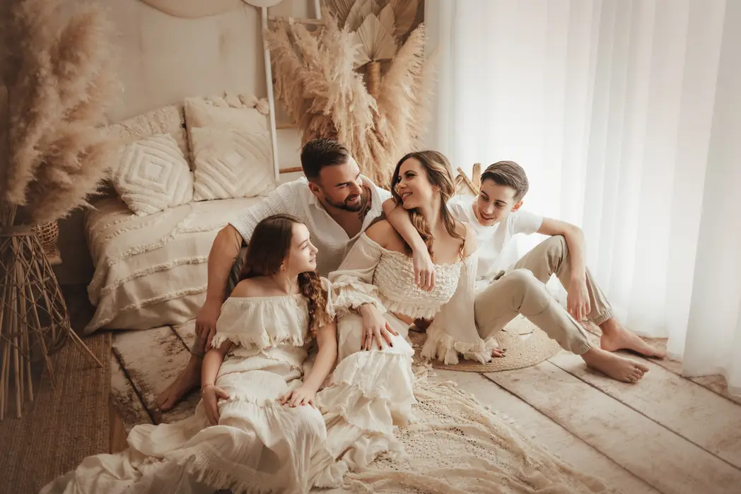 Séance photo bohème en studio à Orléans