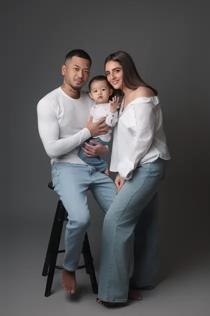 Photo de famille réalisée en studio à Orléans