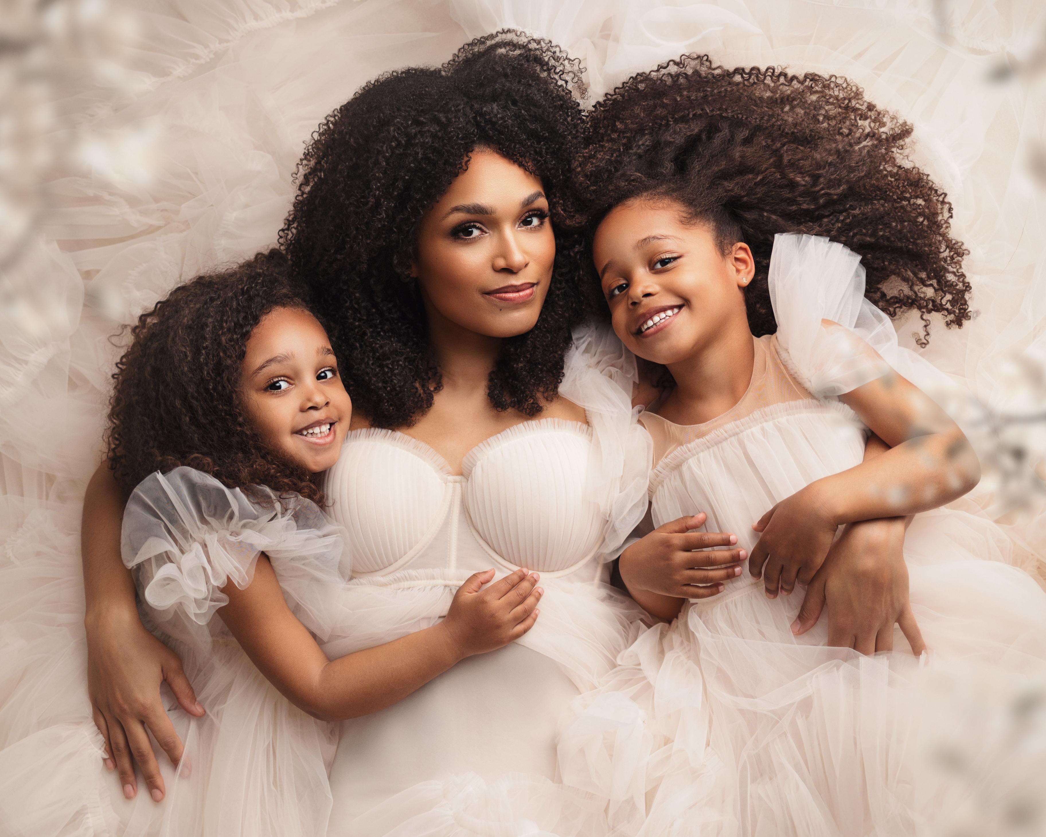 Décor de séance photo Fête des mères au studio