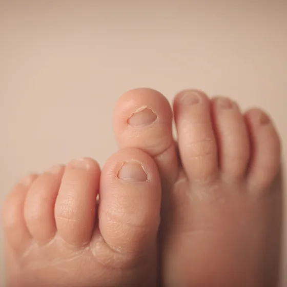 Illustration d'une séance photo de nouveau-né