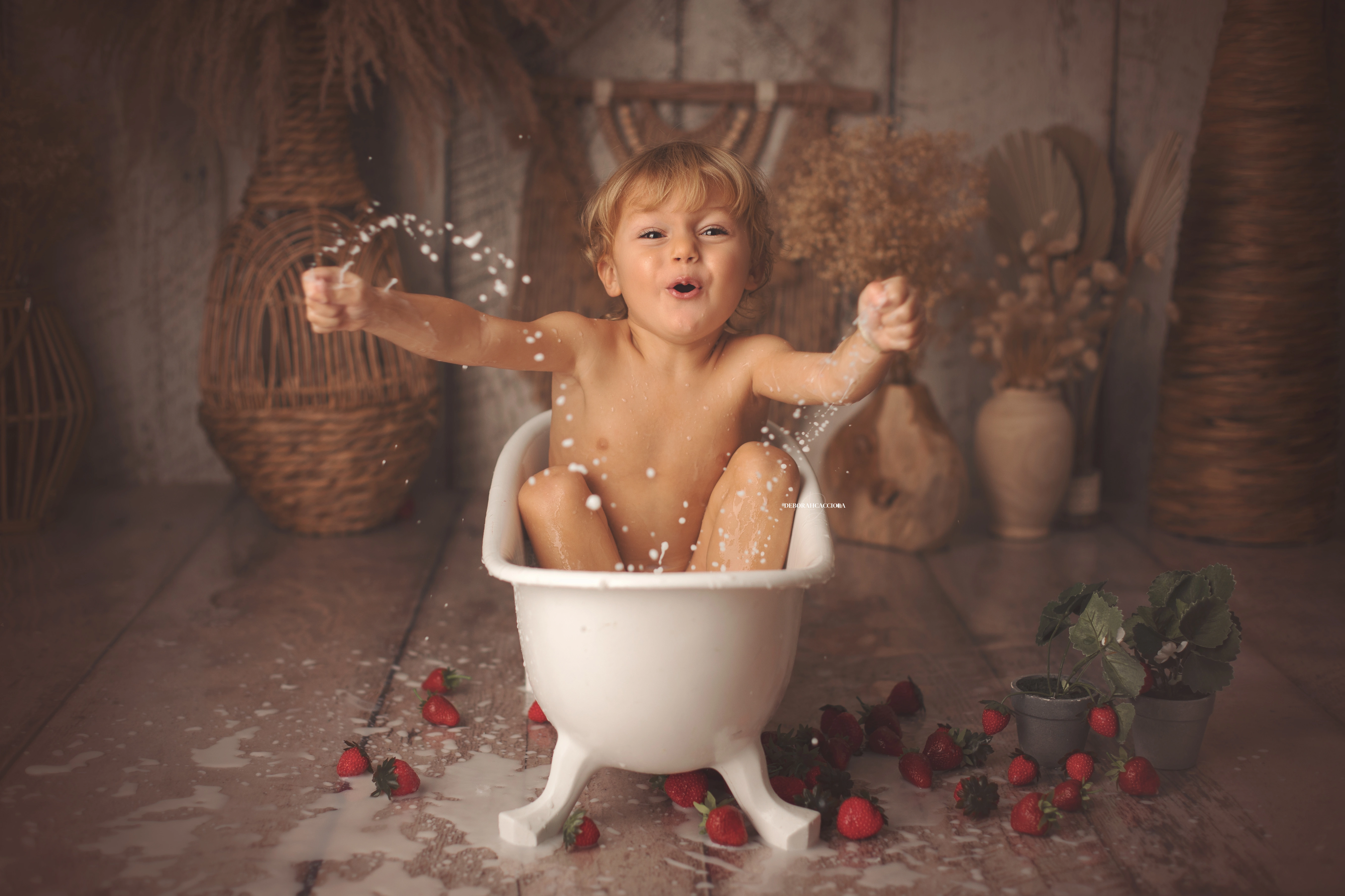 Portrait anniversaire en studio à Orléans : portrait de célébration, scène panoramique douce, rendu naturel