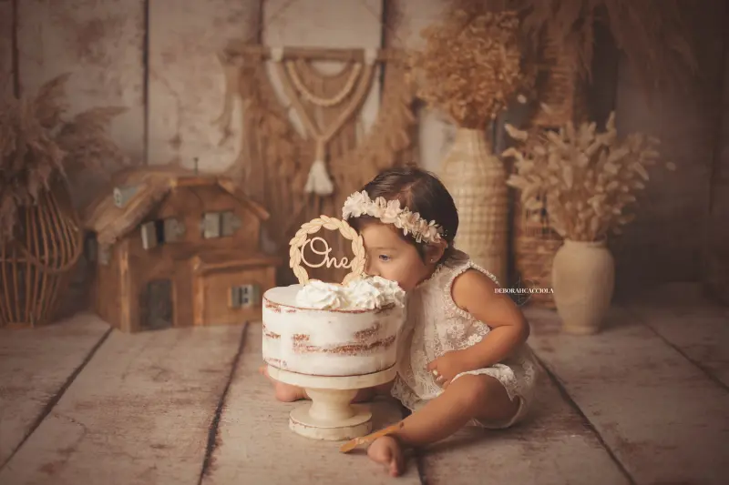 Séance anniversaire à Orléans : instant d'anniversaire, composition large et naturelle, tonalités naturelles