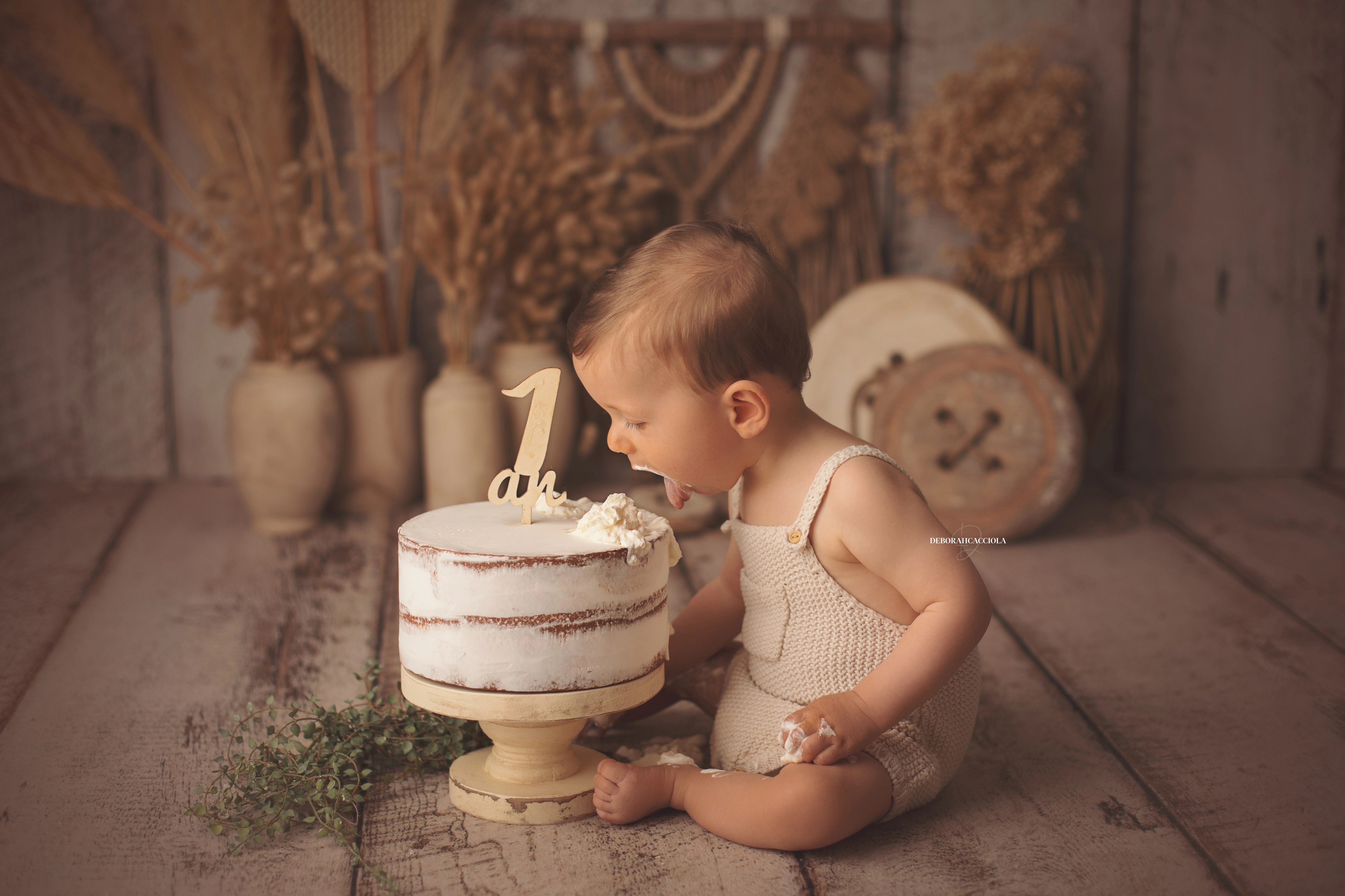 Photo anniversaire à Orléans, moment festif en studio, composition large et naturelle, rendu naturel