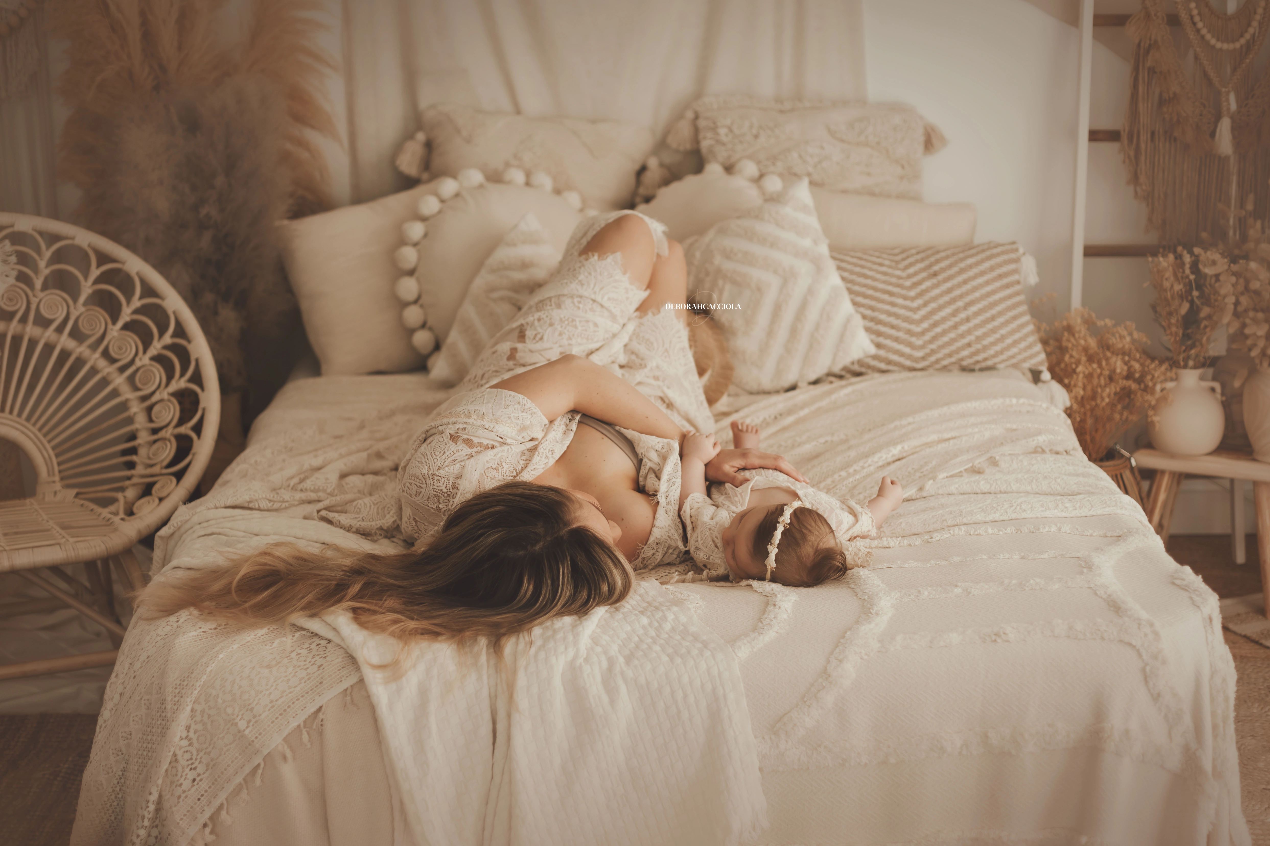 Portrait bohème à Orléans : portrait bohème, plan large harmonieux, palette claire