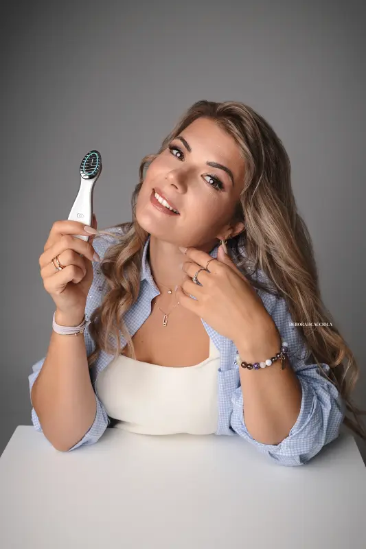 Séance corporate à Orléans - image corporate soignée, portrait vertical soigné, couleurs douces