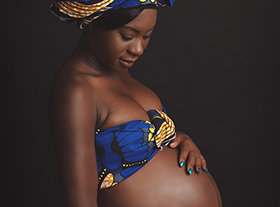 Photo grossesse photographe grossesse femme africaine