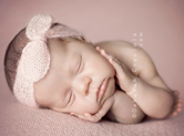 Photo nouveau-ne Photographie originale de bébé endormi